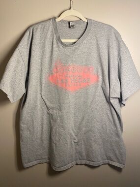 Las Vegas Pink & Gray Tee Shirt